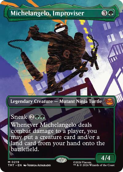 Michelangelo, Improviser (Borderless)