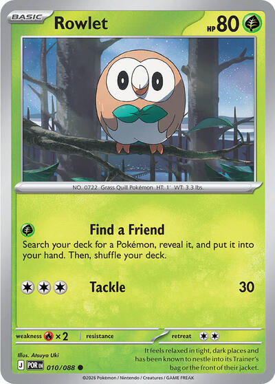 Rowlet 010 088
