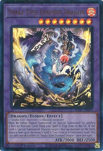 Snake-Eyes Doomed Dragon (Ultra Rare)