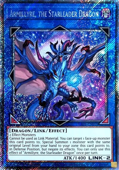 Armillyre, the Starleader Dragon (Platinum Secret Rare)
