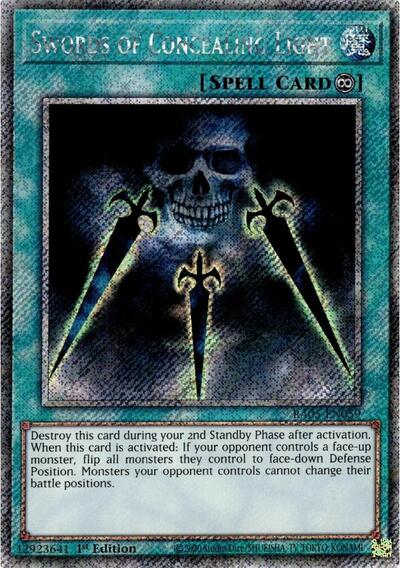 Swords of Concealing Light (Platinum Secret Rare)