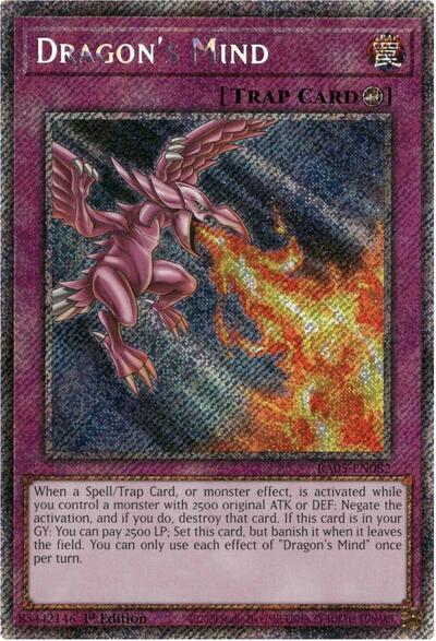 Dragon's Mind (Platinum Secret Rare)