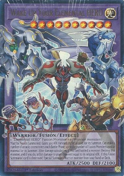 Wake Up Your Elemental HERO