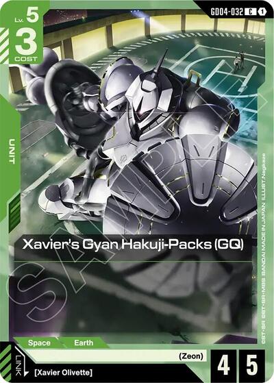Xavier's Gyan Hakuji-Packs (GQ)