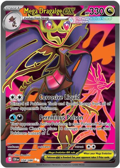 Mega Dragalge ex 104 086